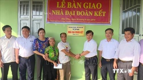 Sơn La hỗ trợ xây nhà đại đoàn kết cho người nghèo
