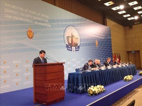 越南代表团出席第17次俄情报、安全及执法机构负责人会议
