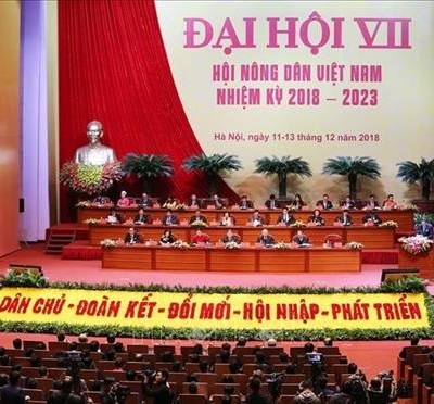Khai mạc trọng thể Đại hội đại biểu toàn quốc Hội Nông dân Việt Nam lần thứ VII, nhiệm kỳ 2018 - 2023