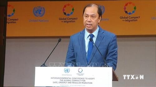越南代表出席政府间会议 通过联合国《全球移民契约》