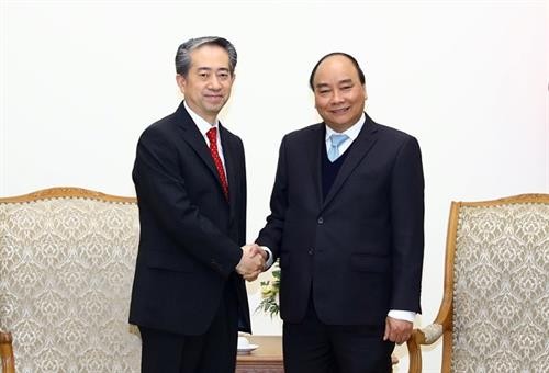 政府总理阮春福分别会见中国和丹麦两国驻越大使