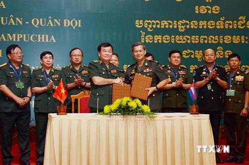 越柬加强合作维护边境稳定