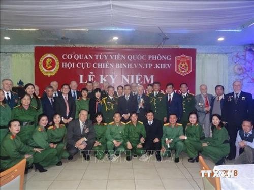 越南人民军建军74周年纪念典礼在乌克兰举行