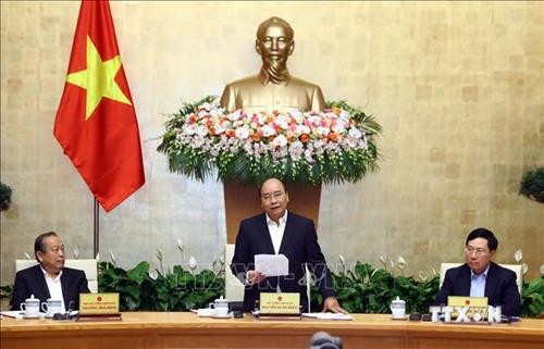 Thủ tướng Nguyễn Xuân Phúc chủ trì Phiên họp Chính phủ thường kỳ tháng 11