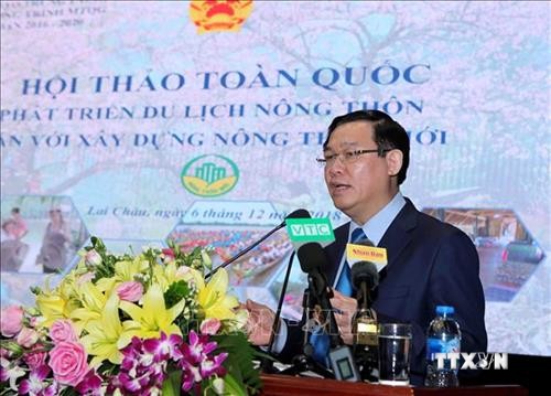 Phó Thủ tướng Vương Đình Huệ: Phát triển du lịch nông thôn cần quan tâm đến lợi ích cộng đồng