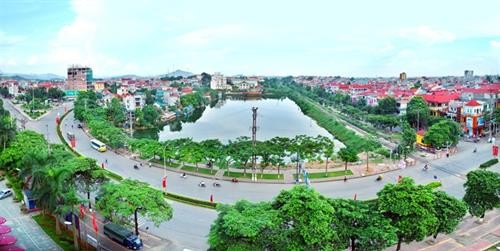 Thành phố Vĩnh Yên đã hình thành nhiều tuyến phố xanh, hiện đại