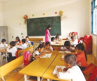 Bình Thuận tăng cường dạy tiếng Việt cho học sinh vùng dân tộc thiểu số