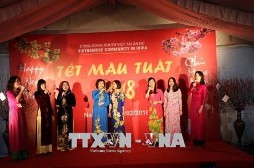 旅居海外越南人纷纷举行喜迎2018年戊戌年新春活动