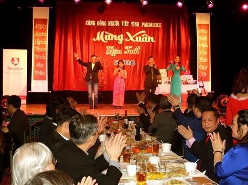 旅居海外越南人纷纷举行迎新春活动