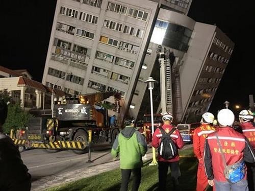 中国台湾花莲地震：尚未发现越南公民在地震中遇难