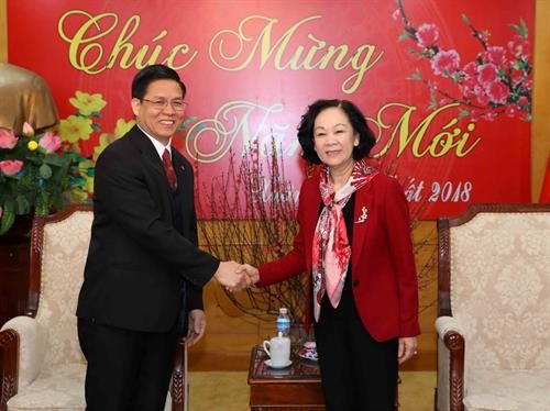 中央民运部与越南福音教教会的关系日益密切