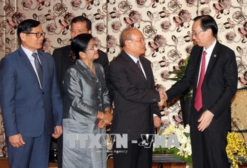 Lãnh đạo Thành phố Hồ Chí Minh tiếp Bộ trưởng Bộ Lễ nghi và Tôn giáo Campuchia