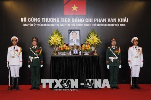 Lễ tang nguyên Thủ tướng Phan Văn Khải
