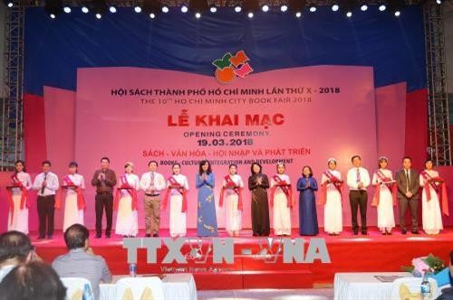 Khai mạc Hội sách Thành phố Hồ Chí Minh lần thứ X năm 2018