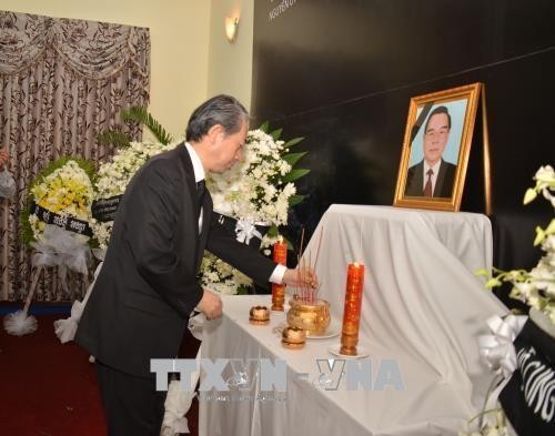 越南前总理潘文凯吊唁仪式在世界多国举行