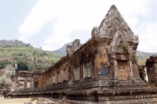 Hấp dẫn quần thể di tích Wat Phou tại Lào