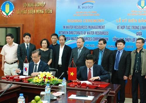 Việt Nam - Hàn Quốc hợp tác trong lĩnh vực thuỷ lợi