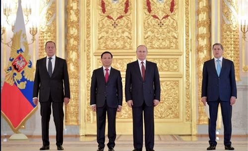 俄罗斯总统：俄越关系发展势头良好