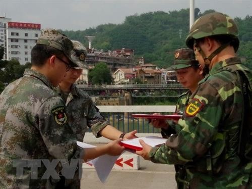 越南老街省与中国边防部队联合举行双边巡逻活动