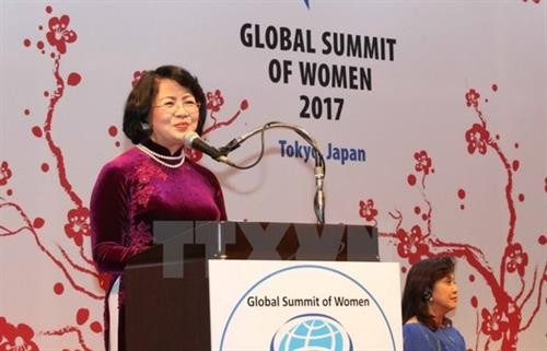 越南国家副主席邓氏玉盛将率团出席全球妇女峰会