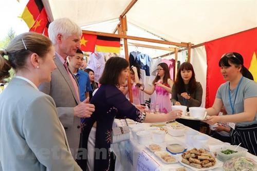 越南参加在柏林举行的2018年德利卡国际美食节