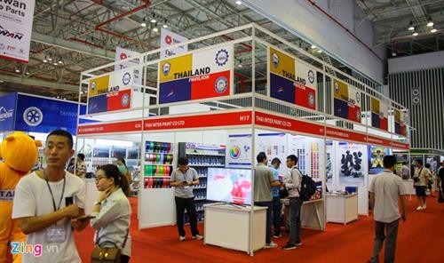 2018年国际汽车零配件及售后服务展览会在胡志明市西贡会展中心举行