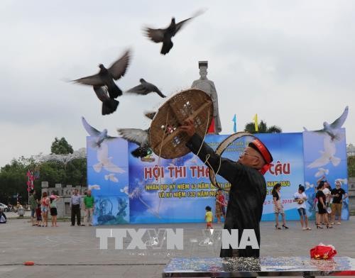 北宁省举行2000只和平鸽放飞活动
