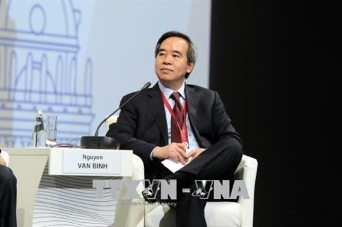 越共中央经济部部长出席2018年圣彼得堡国际经济论坛开幕式并发表重要讲话
