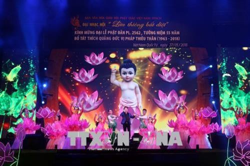 Phật giáo Thành phố Hồ Chí Minh tổ chức nhiều hoạt động kính mừng Đại lễ Phật đản Phật lịch 2562
