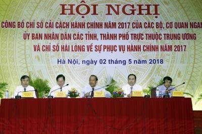 2017年越南行政改革指数结果揭晓