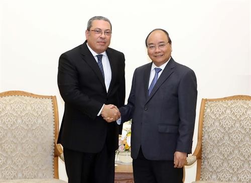 越南政府总理阮春福会见埃及新任驻越大使