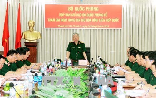 越南参与联合国维和行动的准备工作就绪