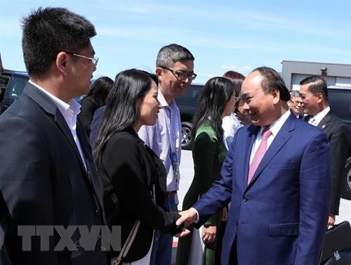 政府总理阮春福结束出席七国集团峰会扩大会议之旅