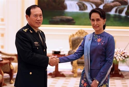 缅甸与中国承诺保持两国关系良好发展势头