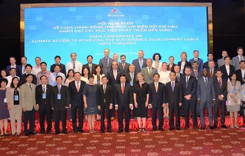 ASEM携手应对气候变化会议是越南获得国际协助的机会