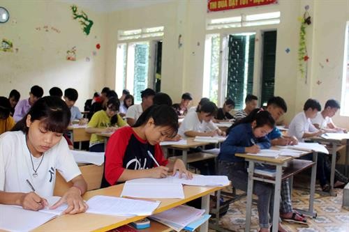 Điện Biên giúp các thí sinh vững tin trong kỳ thi THPT quốc gia