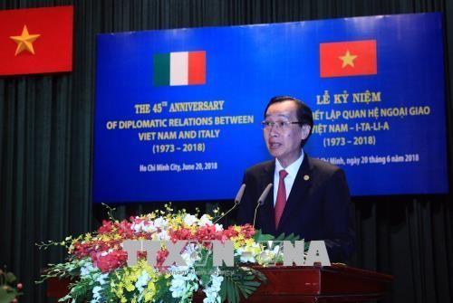 Kỷ niệm 45 năm thiết lập quan hệ ngoại giao Việt Nam - Italy