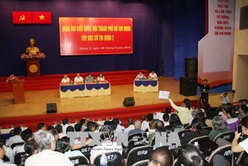 Đoàn đại biểu Quốc hội Thành phố Hồ Chí Minh tiếp xúc cử tri: "Nóng" vấn đề liên quan dự án Khu đô thị mới Thủ Thiêm