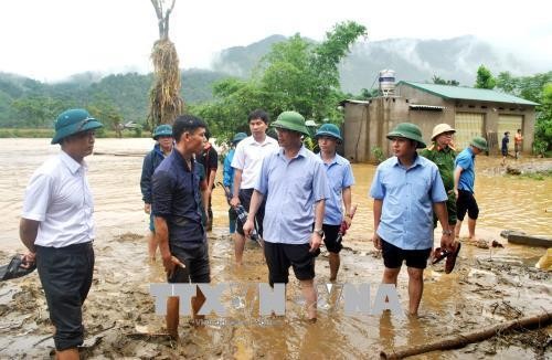 Hà Giang triển khai các biện pháp cấp bách khắc phục hậu quả mưa lũ