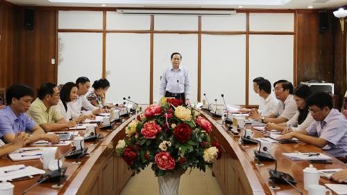 越南祖国阵线中央委员会主席陈青敏莅临永福省调研