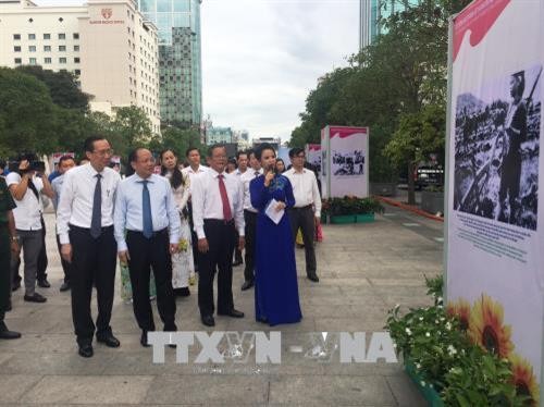 Triển lãm ảnh “Thành phố Hồ Chí Minh tích cực thực hiện Lời kêu gọi thi đua ái quốc của Bác Hồ”