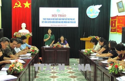 Nhiều giải pháp hỗ trợ phụ nữ kết hôn xuyên biên giới ở vùng cao Hà Giang