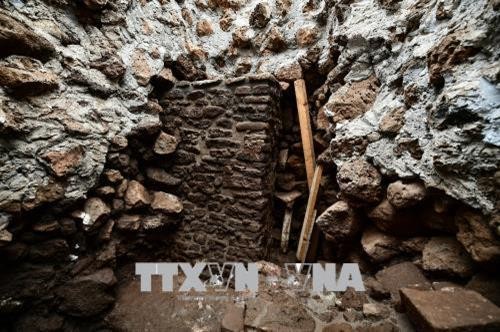 Mexico phát hiện dấu tích ngôi đền cổ thờ thần mưa