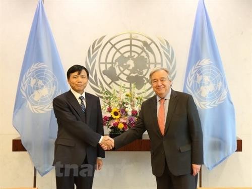 联合国秘书长高度评价与越南的合作关系
