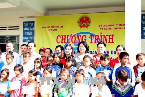 Phó Chủ tịch nước Đặng Thị Ngọc Thịnh thăm và làm việc tại Đắk Nông