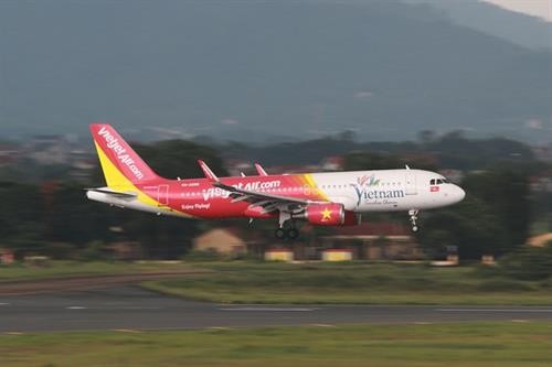越捷航空公司参加缅甸国际旅游展 推出数百张特价机票