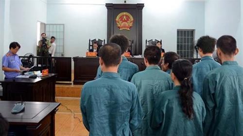 同奈省起诉扰乱公共秩序20名违法嫌疑人遭起诉