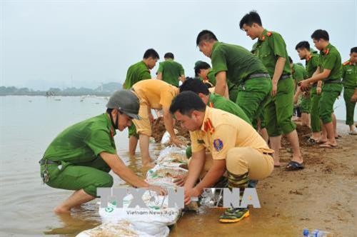 Huyện Nho Quan tập trung khắc phục hậu quả mưa lũ