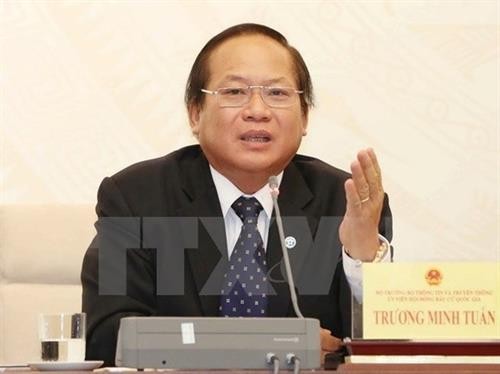 越南国家主席签发决定 暂停张明俊执行信息传媒部部长职务