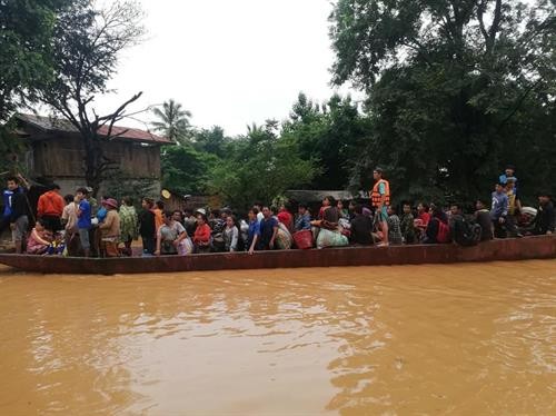 老挝水电站大坝坍塌：越南驻老大使馆为公民领事保护工作做好准备